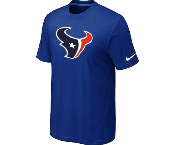 Houston Texans Sideline Legend Authentic Logo T-Shirt Blue
