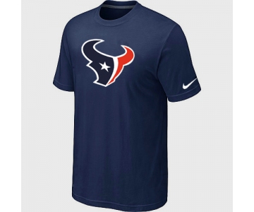 Houston Texans Sideline Legend Authentic Logo T-Shirt D.Blue