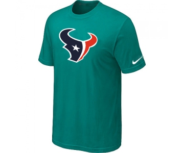 Houston Texans Sideline Legend Authentic Logo T-Shirt Green