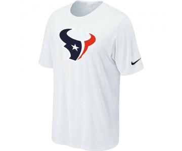 Houston Texans Sideline Legend Authentic Logo T-Shirt White