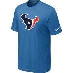 Houston Texans Sideline Legend Authentic Logo T-Shirt light Blue