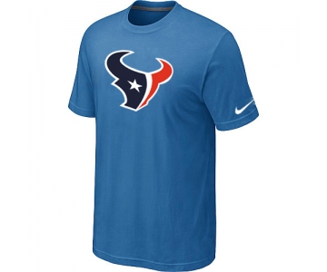 Houston Texans Sideline Legend Authentic Logo T-Shirt light Blue
