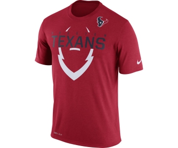 Men's Houston Texans Nike Red Legend Icon Dri-FIT T-Shirt