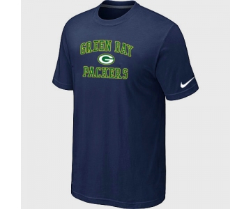 Green Bay Packers Heart & Soul D.Blue T-Shirt
