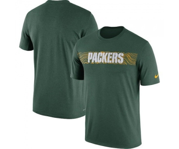 Green Bay Packers Nike Green Sideline Seismic Legend T-Shirt