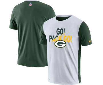 Green Bay Packers Nike Performance T Shirt White