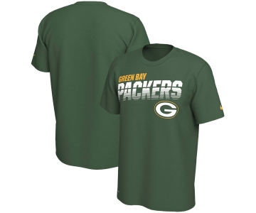 Green Bay Packers Nike Sideline Line of Scrimmage Legend Performance T Shirt Green