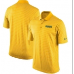 Green Bay Packers Team Stadium Performance Polo - Gold