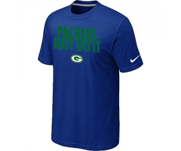 NFL Green Bay Packers Just Do It Blue T-Shirt