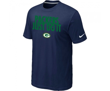 NFL Green Bay Packers Just Do It D.Blue T-Shirt