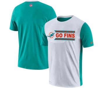 NFL Miami Dolphins Nike Performance T Shirt White