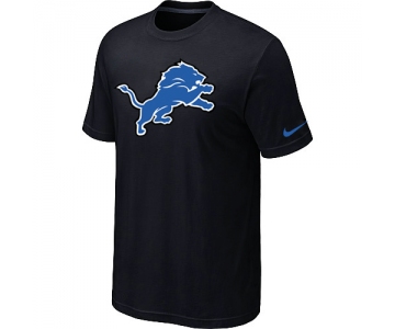 Detroit Lions Sideline Legend Authentic Logo T-Shirt Black