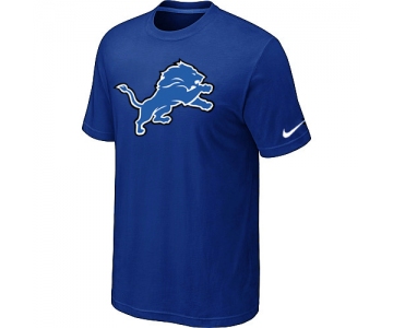 Detroit Lions Sideline Legend Authentic Logo T-Shirt Blue