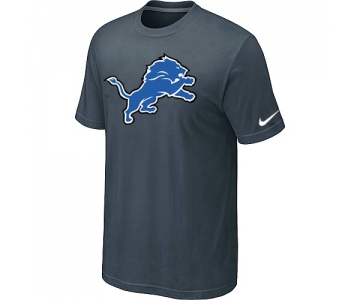 Detroit Lions Sideline Legend Authentic Logo T-Shirt Grey