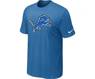 Detroit Lions Sideline Legend Authentic Logo T-Shirt light Blue