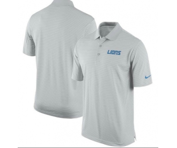 Detroit Lions Team Stadium Performance Polo - Gray