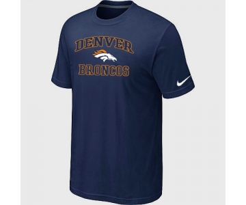 Denver Broncos Heart & Soul D.Blue T-Shirt