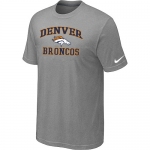 Denver Broncos Heart & Soul Light grey T-Shirt