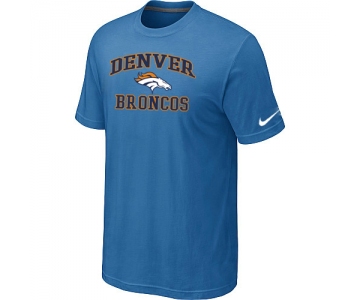 Denver Broncos Heart & Soul light Blue T-Shirt