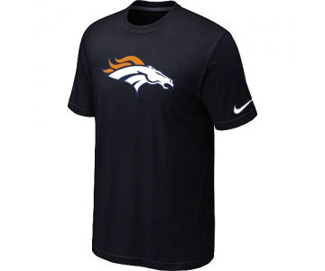 Denver Broncos Sideline Legend Authentic Logo T-Shirt Black