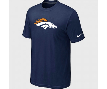 Denver Broncos Sideline Legend Authentic Logo T-Shirt D.Blue