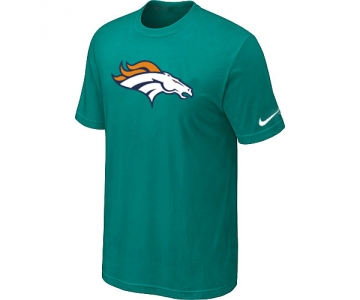 Denver Broncos Sideline Legend Authentic Logo T-Shirt Green