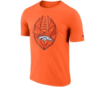 Men's Denver Broncos Nike Orange Fan Gear Icon Performance T-Shirt