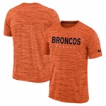 Men's Denver Broncos Nike Orange Velocity Performance T-Shirt