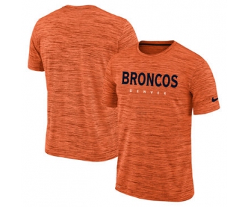 Men's Denver Broncos Nike Orange Velocity Performance T-Shirt