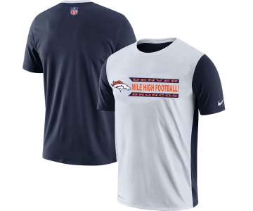 NFL Denver Broncos Nike Performance T Shirt White