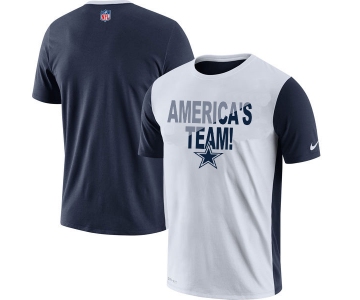 Dallas Cowboys Nike Performance T Shirt White