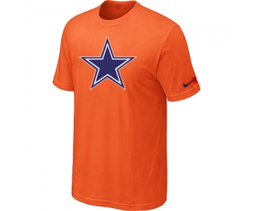 Dallas Cowboys Sideline Legend Authentic Logo T-Shirt Orange