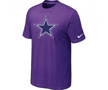 Dallas Cowboys Sideline Legend Authentic Logo T-Shirt Purple