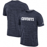 Men's Dallas Cowboys Nike Navy Velocity Performance T-Shirt