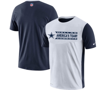 NFL Dallas Cowboys Nike Performance T Shirt White