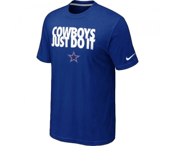 NFL Dallas cowboys Just Do It Blue T-Shirt