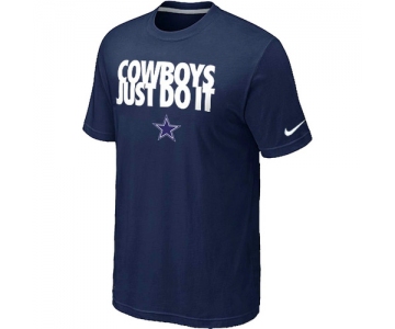 NFL Dallas cowboys Just Do It D.Blue T-Shirt