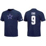 Nike Dallas Cowboys Tony Romo Name & Number T-Shirt Blue