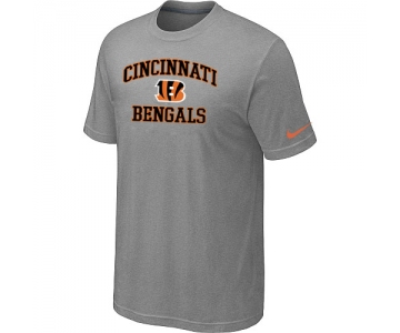 Cincinnati Bengals Heart & Soul Light grey T-Shirt