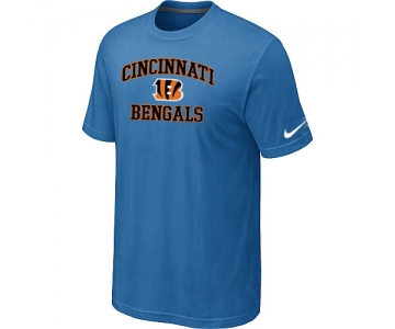 Cincinnati Bengals Heart & Soul light Blue T-Shirt