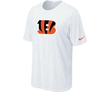 Cincinnati Bengals Legend Authentic Logo T-Shirt White