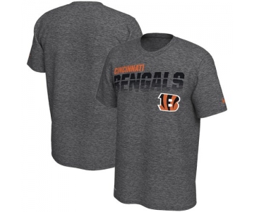 Cincinnati Bengals Nike Sideline Line of Scrimmage Legend Performance T Shirt Gray