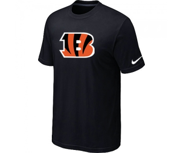 Cincinnati Bengals Sideline Legend Authentic Logo T-Shirt Black