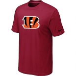 Cincinnati Bengals Sideline Legend Authentic Logo T-Shirt Red