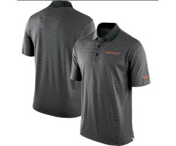 Cincinnati Bengals Team Stadium Performance Polo - Black