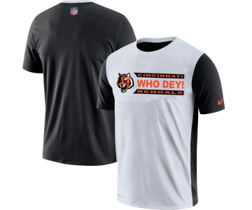 NFL Cincinnati Bengals Nike Performance T Shirt White