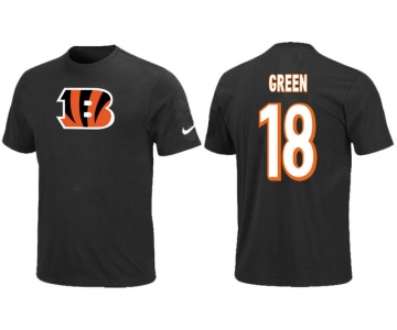 Nike Cincinnati Bengals A.J. Green Name & Number T-Shirt Black