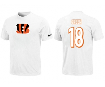 Nike Cincinnati Bengals A.J. Green Name & Number T-Shirt White