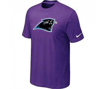 Carolina Panthers Sideline Legend Authentic Logo T-Shirt Purple