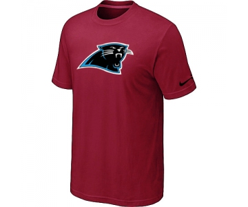 Carolina Panthers Sideline Legend Authentic Logo T-Shirt Red